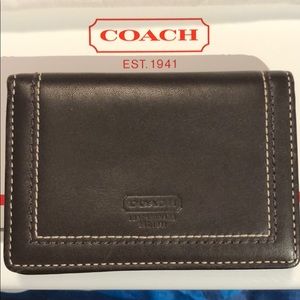 Coach card Holder